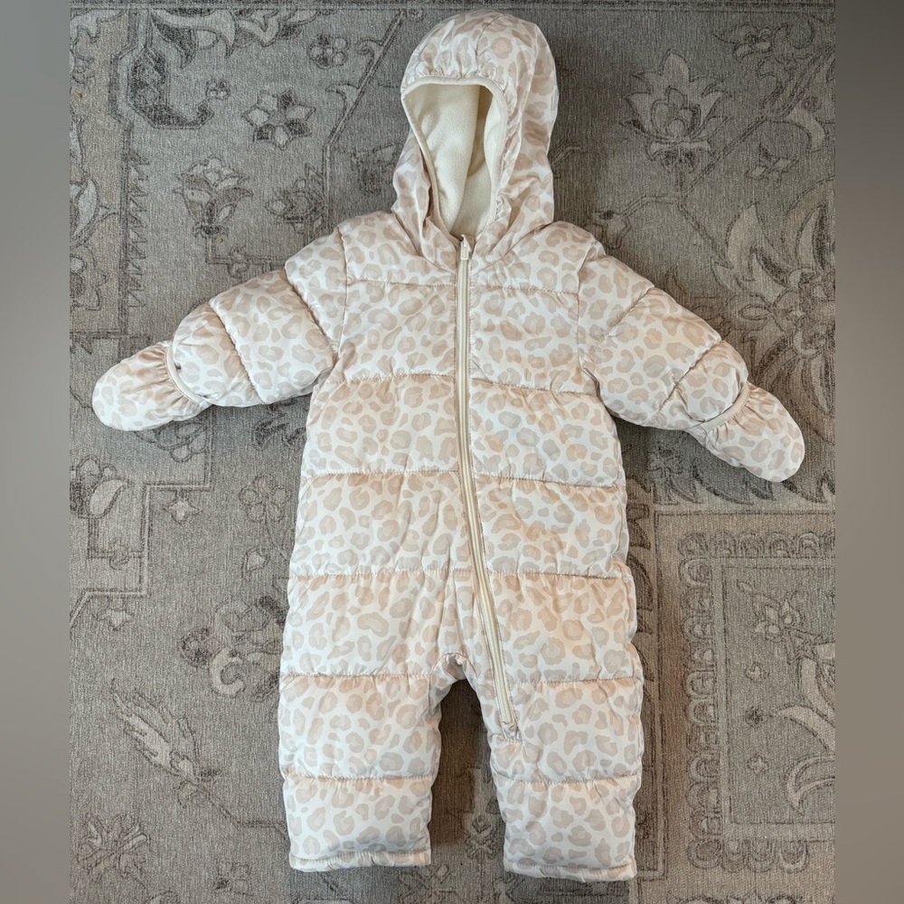 Old Navy Leopard Snow Suit